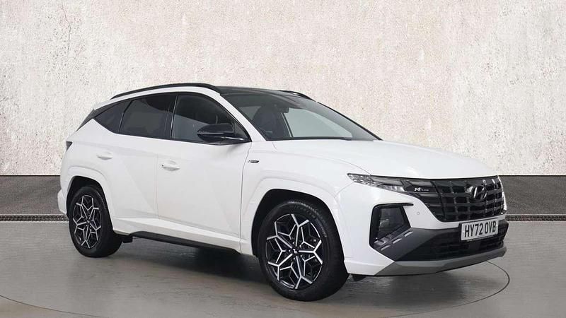 White Used 2022 Hyundai Tucson N Line SUV | £26,432 (A bit pricey) - Image 1/4