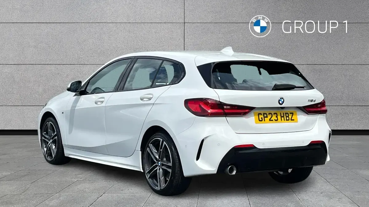 Used BMW 116 M Sport 116 HP (85 kW) 2023 White Hatchback