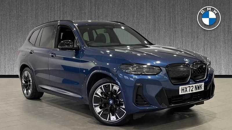 Blue Used 2022 BMW iX3 M Sport SUV | £33,999 (Fair price) - Image 1/4