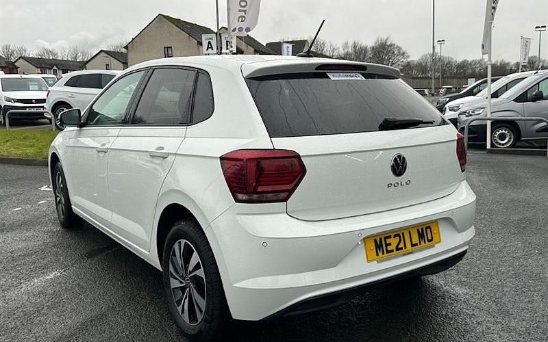 Used VW Polo Match 95 HP (69 kW) 2021 White Hatchback