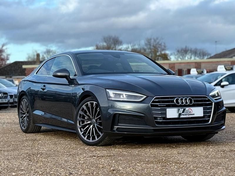 Grey Used 2017 Audi A5 S-Line Coupe | £13,495 (Expensive) - Image 1/4