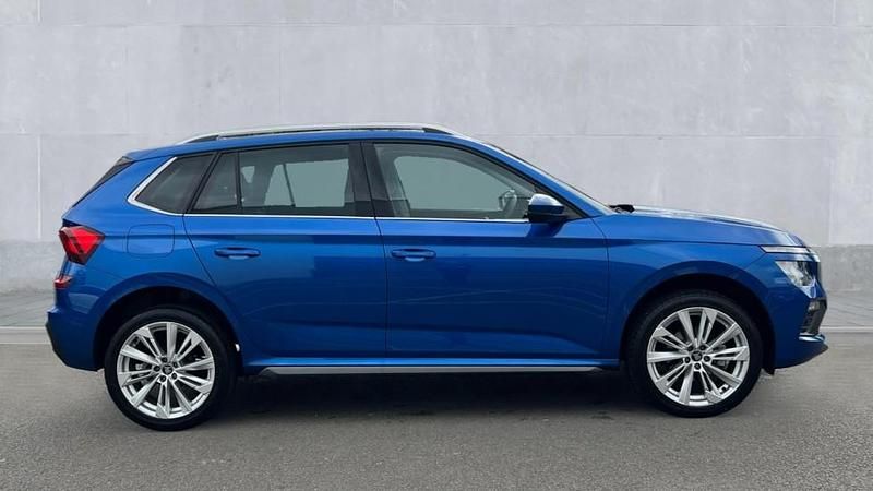 Used Skoda Kamiq SE L 150 HP (110 kW) 2025 Race blue metallic SUV