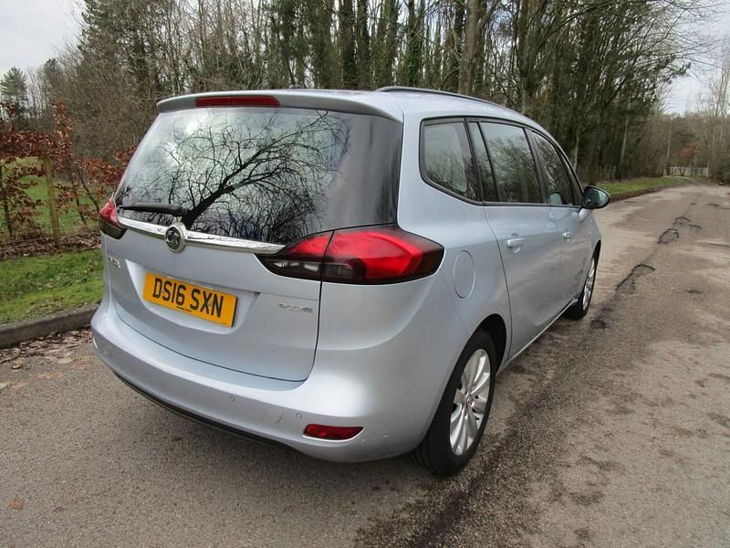 Used Vauxhall Zafira Tourer Design Edition 2016 Silver MPV