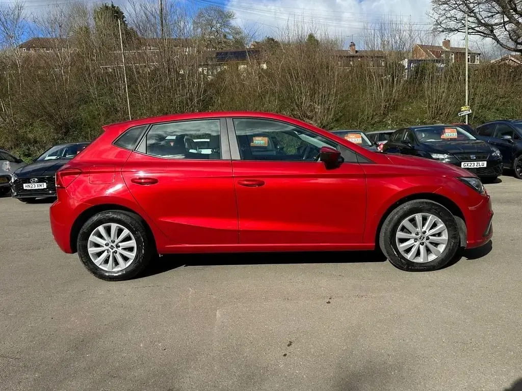 Gebraucht Seat Ibiza SE 95 PS (69 kW) 2023 Rot Kleinwagen