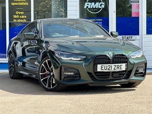 Green Used 2021 BMW 420 M Sport Coupe | £25,450 (Expensive) - Image 1/1