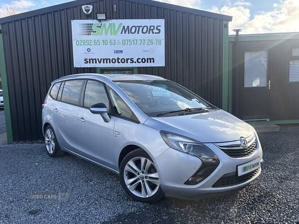 Used Vauxhall Zafira SRi 170 HP (125 kW) 2015 Silver MPV