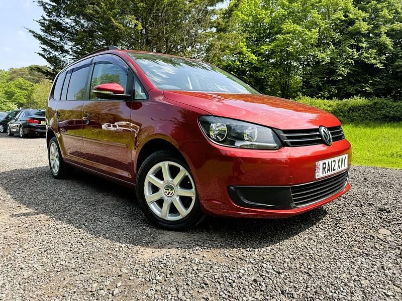 Maroon Used 2012 VW Touran Highline MPV | £8,495 (A bit pricey) - Image 1/4