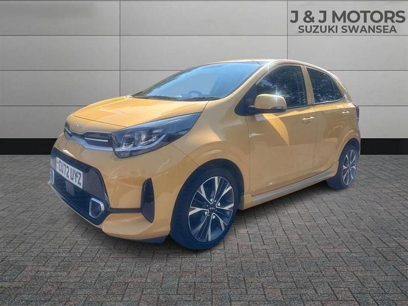 Used Kia Picanto GT-Line 66 HP (48 kW) 2022 Yellow Hatchback