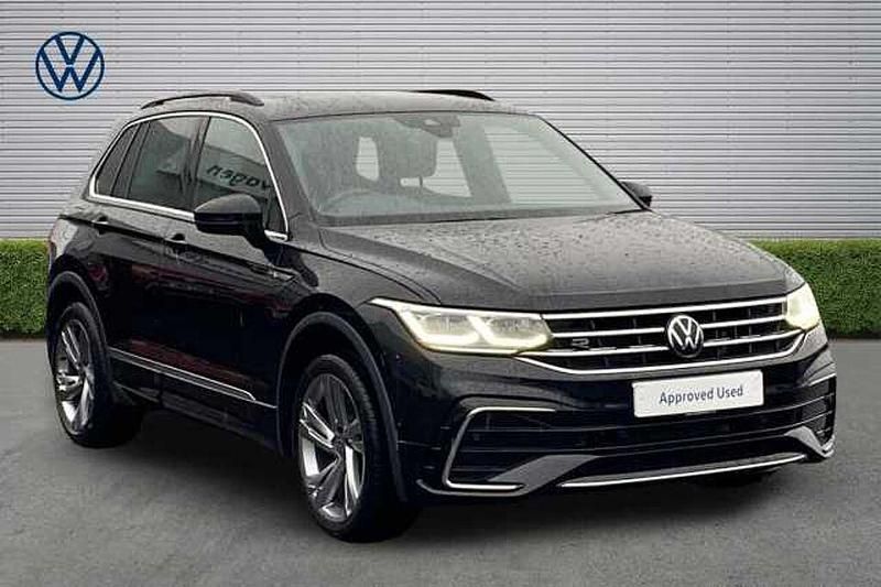 Used VW Tiguan R-line Edition 150 HP (110 kW) 2023 Black SUV