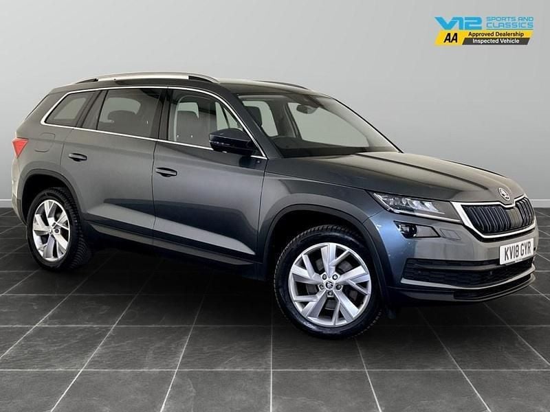 Grey Used 2018 Skoda Kodiaq SUV | £21,495 (Fair price) - Image 1/2