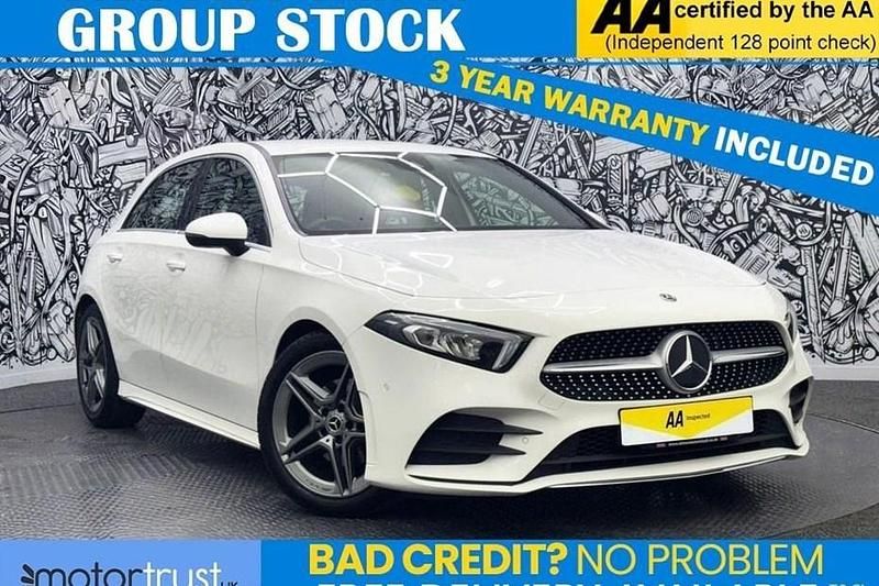 Used Mercedes A180 Executive 136 HP (100 kW) 2019 White Hatchback