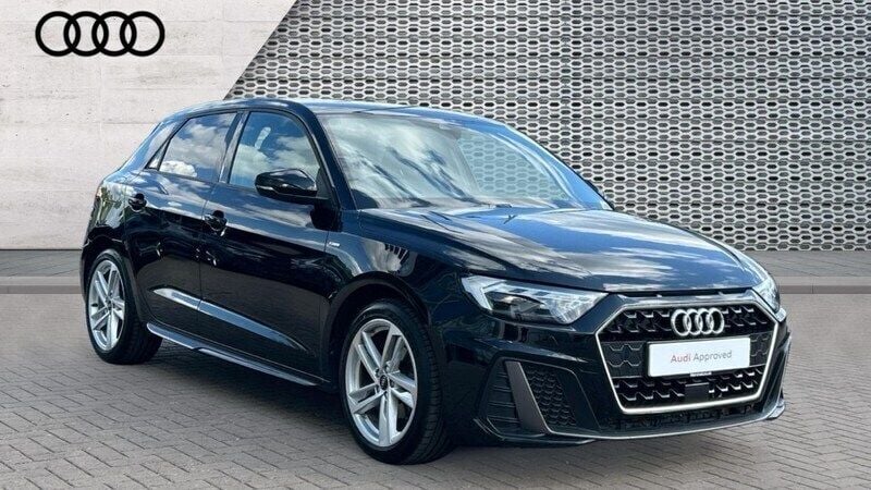 Black Used 2022 Audi A1 S-Line Hatchback | £17,986 (Fair price) - Image 1/4