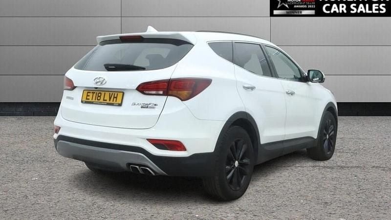 Used Hyundai Santa Fe Premium 200 HP (147 kW) 2018 White SUV