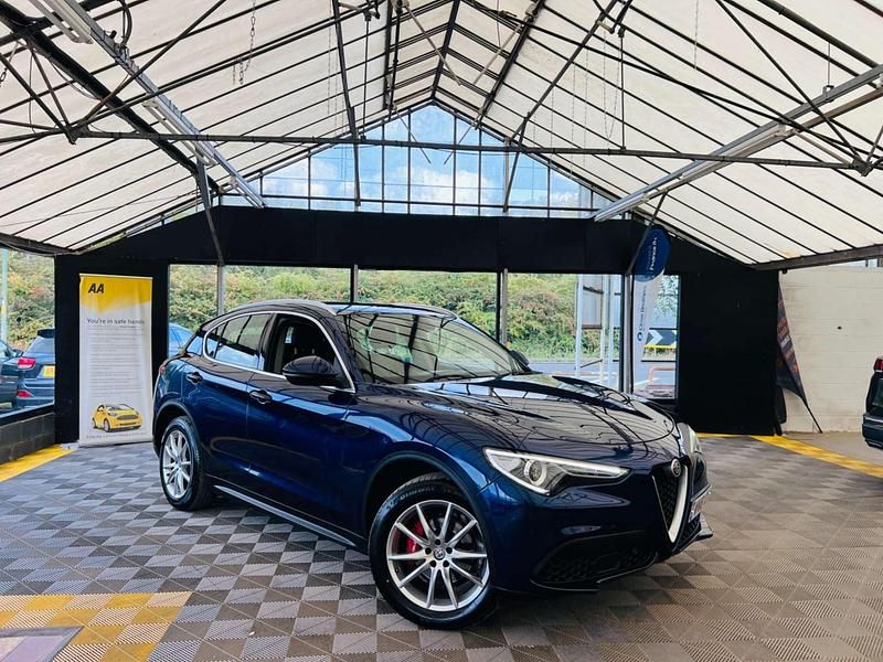 Blue Used 2018 Alfa Romeo Stelvio Edizione Speciale SUV | £15,995 (Fair price) - Image 1/4