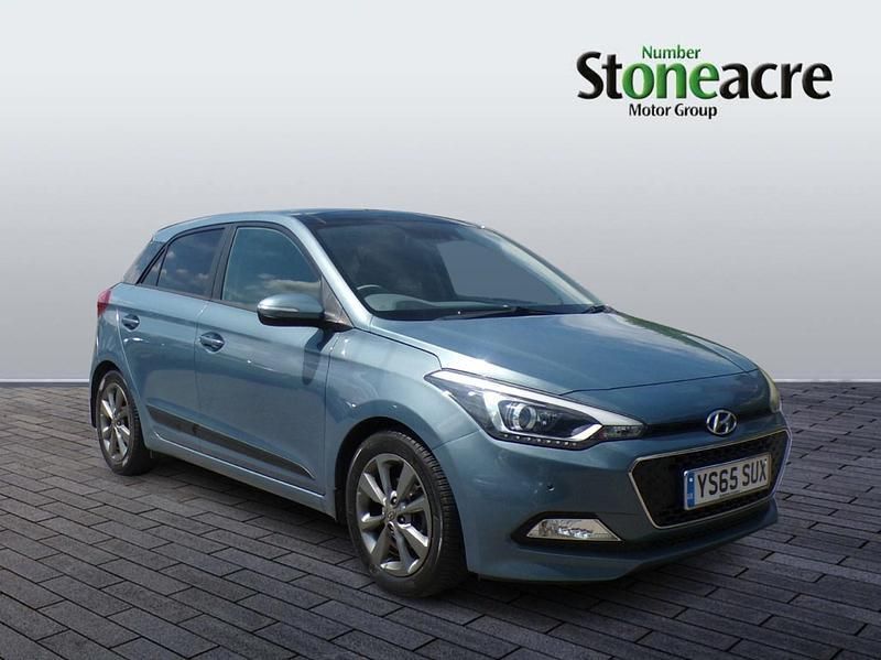 Blue Used 2015 Hyundai i20 Premium SE Hatchback | £8,495 (Fair price) - Image 1/4