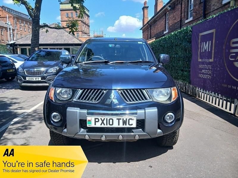 Blue Used 2010 Mitsubishi L200 Warrior Pickup | £4,995 (Fair price) - Image 1/4