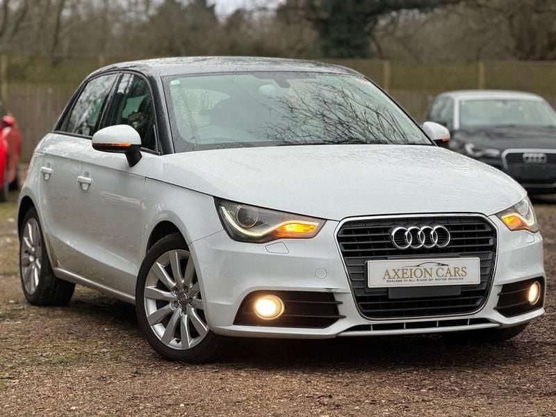 Used Audi A1 Sport 2012 White and black Hatchback