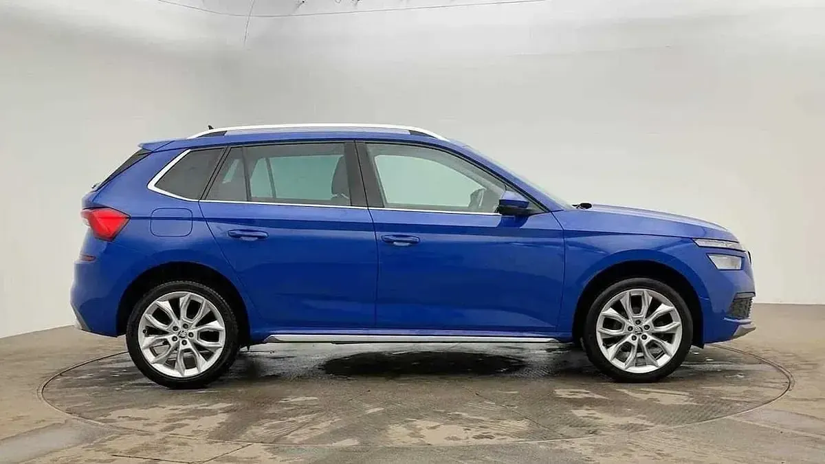 Gebraucht Skoda Kamiq SE L 81 PS (59 kW) 2021 Blau SUV