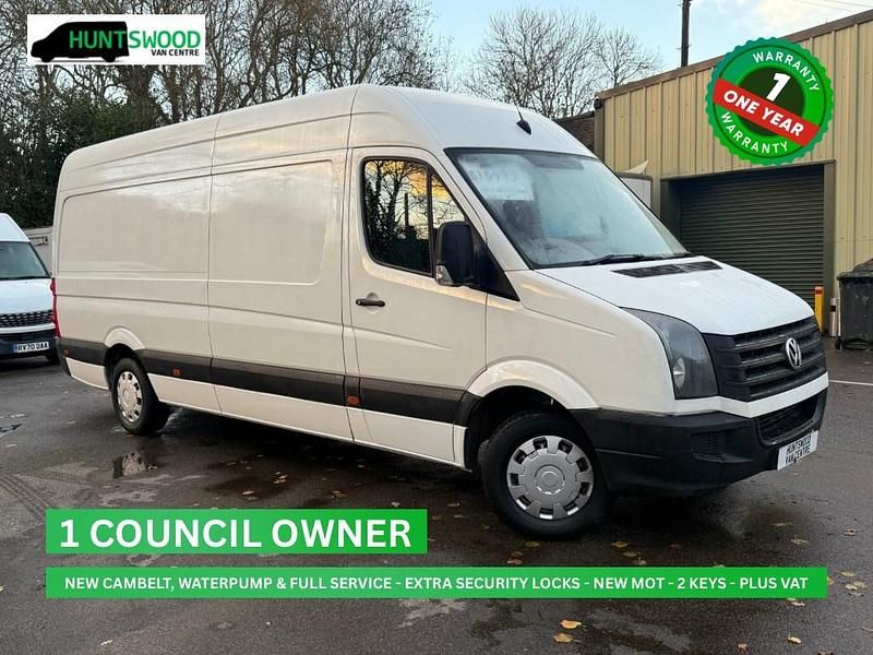 White Used 2014 VW Crafter Van | £10,995 (Expensive) - Image 1/3