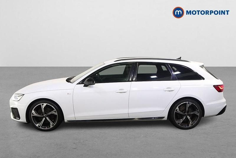 Used Audi A4 Black Edition 2022 White Estate