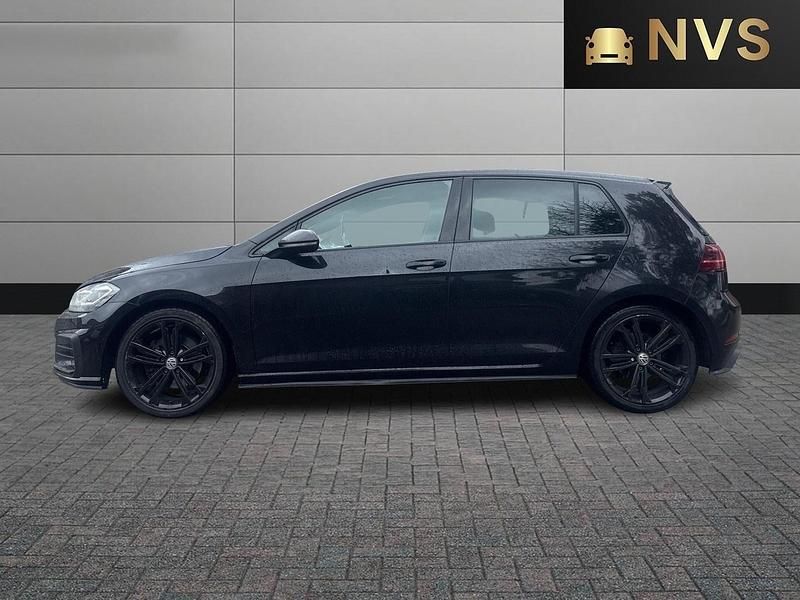 Used VW Golf VII GTD 184 HP (135 kW) 2017 Black Hatchback