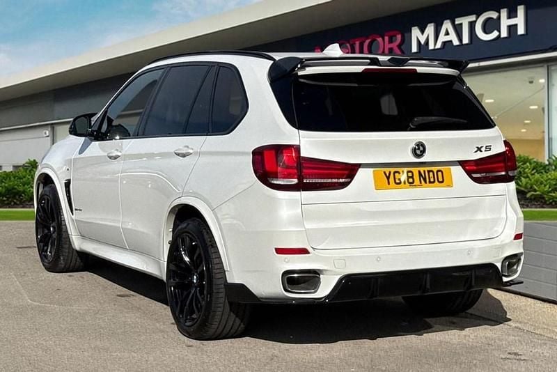Used BMW X5 M Sport 313 HP (230 kW) 2018 White SUV