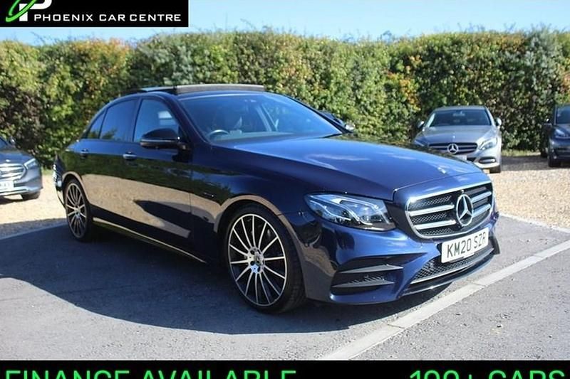 Cavansite blue metaliic Used 2020 Mercedes E300 AMG line Sedan | £25,795 (Fair price) - Image 1/1