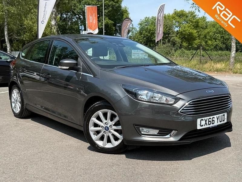 Grey Used 2016 Ford Focus Titanium Hatchback | £10,495 (Fair price) - Image 1/4