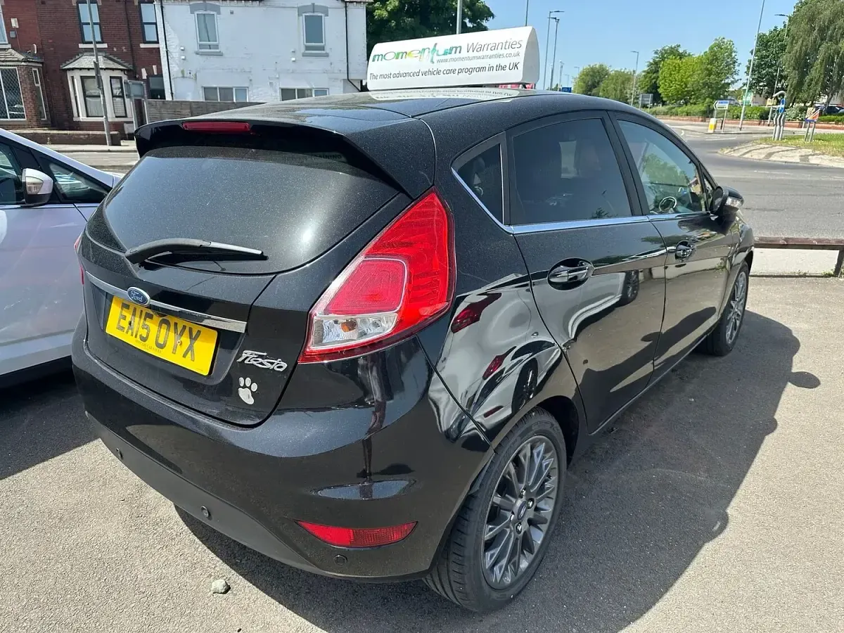 Used Ford Fiesta Titanium X 95 HP (69 kW) 2015 Black Hatchback