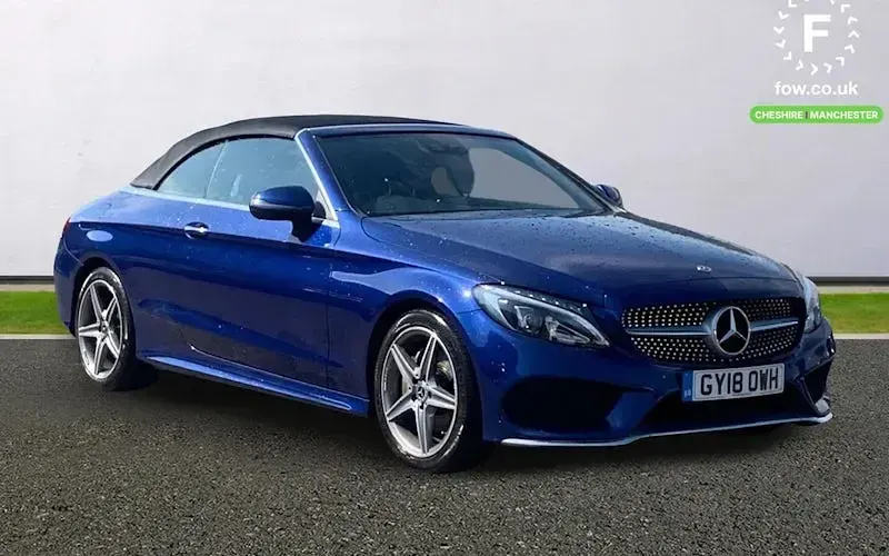 Usado Mercedes C220 Active 170 HP (125 kW) 2018 Cabrios