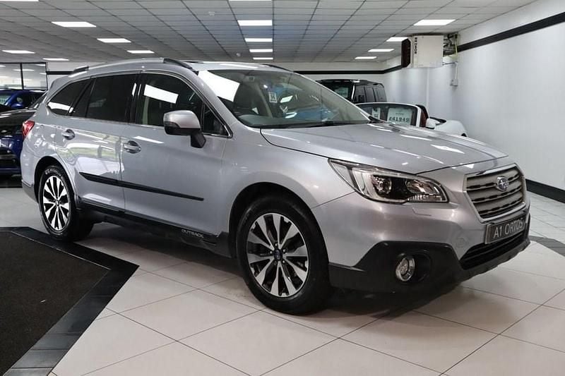 Silver Used 2015 Subaru Outback Premium SUV | £10,949 (Expensive) - Image 1/4