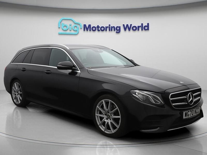 Black Used 2020 Mercedes E200 AMG line Estate | £17,700 (Fair price) - Image 1/4