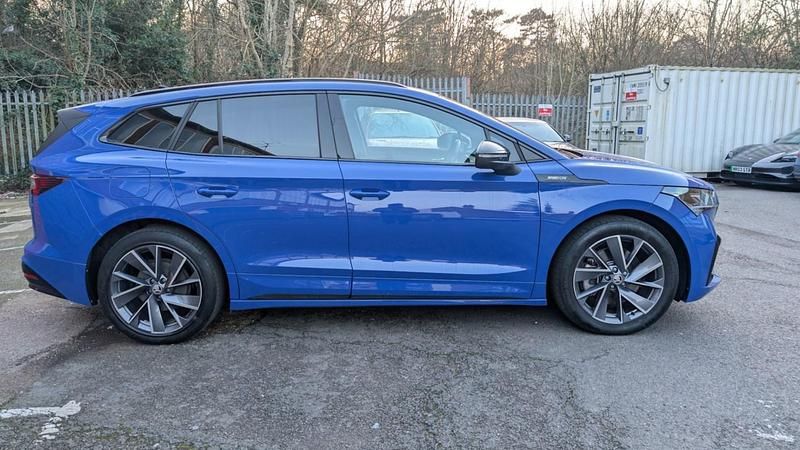 Used Skoda Enyaq iV SportLine 194 kW (265 HP) 2023 Blue SUV