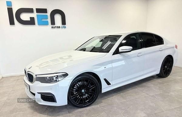 White Used 2018 BMW 530 M Sport Sedan | £21,840 (Fair price) - Image 1/3