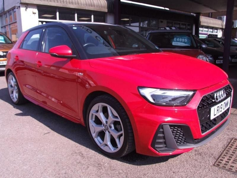 Used Audi A1 Sportback S-Line 150 HP (110 kW) 2019 Red Hatchback