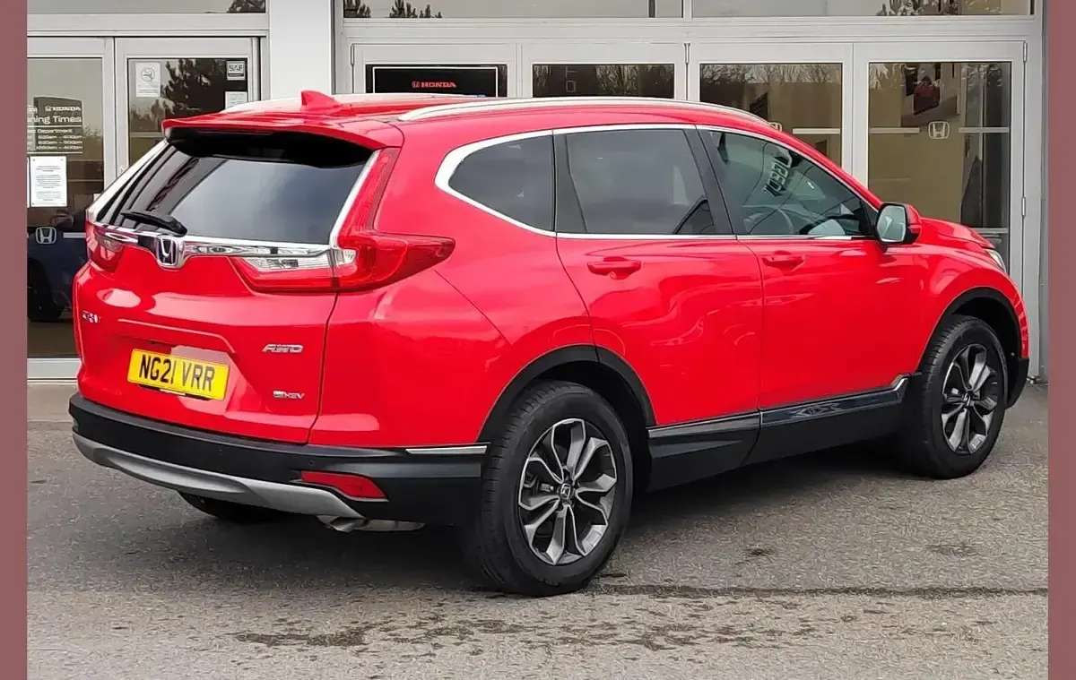 Używany Honda CR-V Hybrid 184 KM (135 kW) 2021 Czerwony SUV
