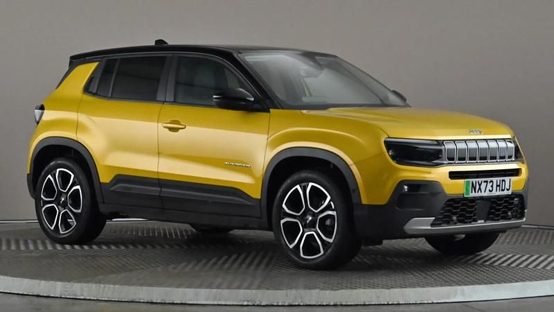 Yellow/black Used 2023 Jeep Avenger EV SUV | £18,498 (Fair price) - Image 1/3