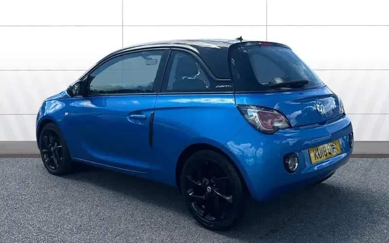 Used Vauxhall Adam 69 HP (50 kW) 2018 Blue Hatchback