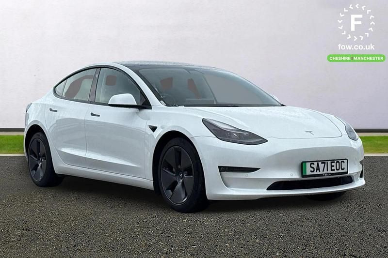 White Used 2021 Tesla Model 3 Long Range AWD Sedan | £18,999 (Fair price) - Image 1/4
