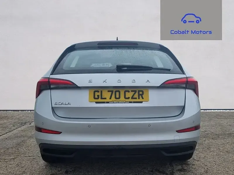 Used Skoda Scala SE 150 HP (110 kW) 2020 Silver Hatchback