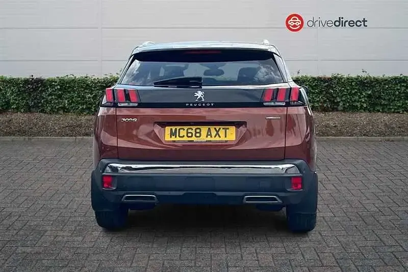 Begagnad Peugeot 3008 Premium 180 HK (132 kW) 2019 Brun SUV