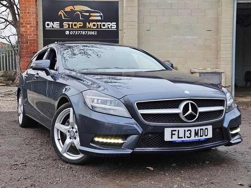 Grey Used 2013 Mercedes CLS350 Shooting Brake AMG Estate | £6,795 - Image 1/4