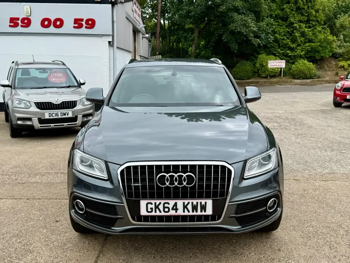 Used Audi Q5 S-line plus 150 HP (110 kW) 2014 Grey SUV