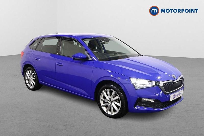 Blue Used 2022 Skoda Scala SE L Hatchback | £15,049 (Fair price) - Image 1/4