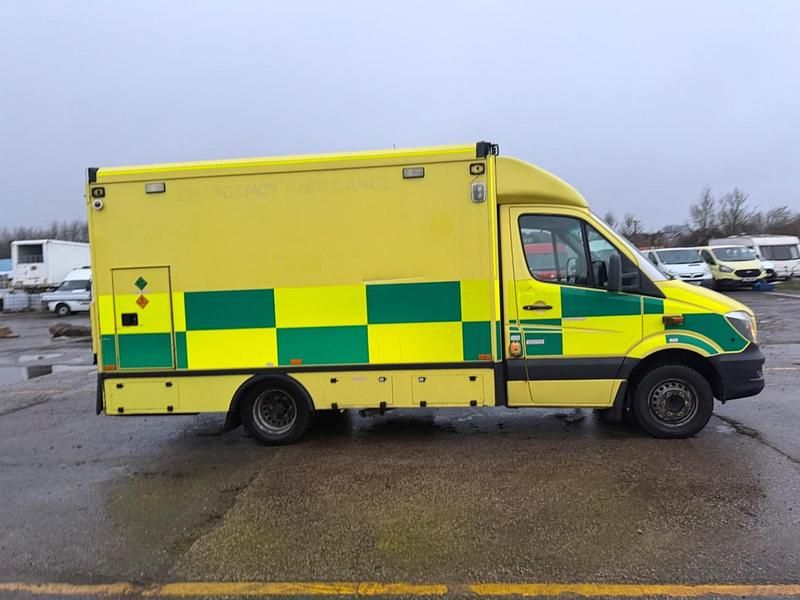 Used Mercedes Sprinter 2017 Yellow Van