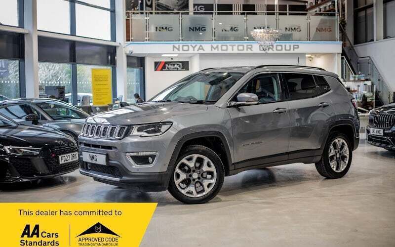 Grey Used 2020 Jeep Compass Limited SUV | £13,999 (Fair price) - Image 1/4