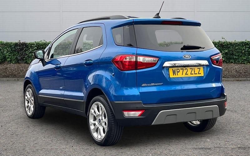 Used Ford Ecosport Titanium 125 HP (91 kW) 2022 Blue SUV