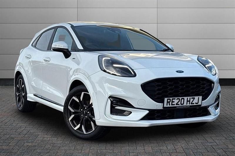 White Used 2020 Ford Puma ST-Line X Hatchback | £14,000 (Good price) - Image 1/4