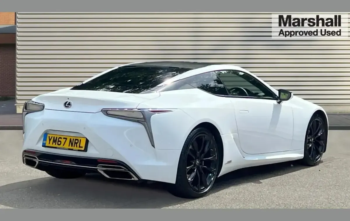 Used Lexus LC 500 Sport Line 353 HP (259 kW) 2018 White Coupe