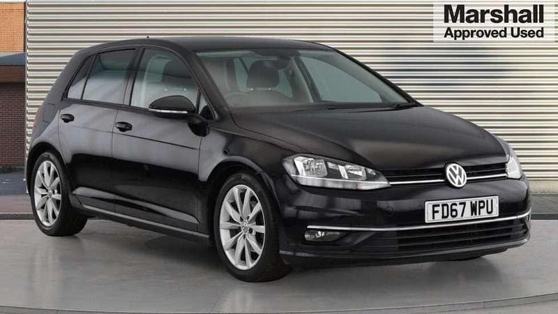 Black Used 2017 VW Golf VII GT Hatchback | £12,717 (Fair price) - Image 1/4